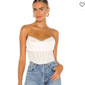 Revolve / It’s NBD hailee bustier corset in Ivory
